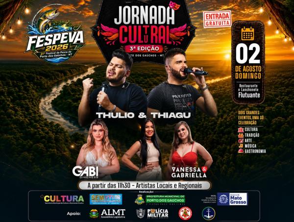 Porto dos Gaúchos realizará a 3 Jornada Cultural durante a programação do 21 FESPEVA