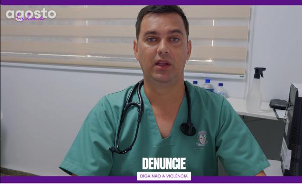 Hoje, quem se une à campanha Agosto Lilás é o Dr. Gilson Almeida, Clínico Geral.