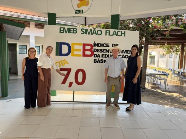Escolas de Sinop superam média nacional no Ideb; prefeito destaca trabalho das equipes de Educação