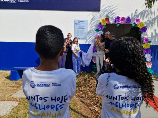 Centro de Convivência Sementes do Amanhã é oficialmente inaugurado