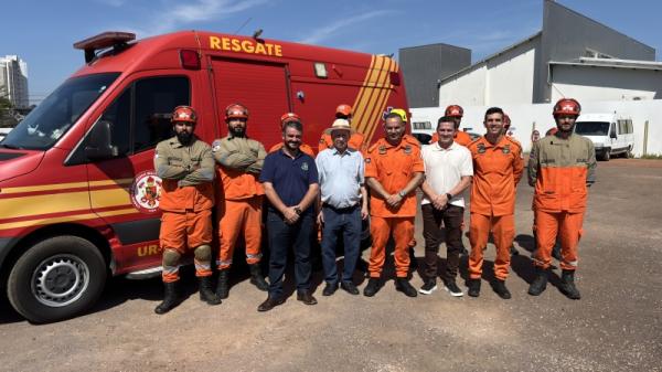Prefeitura reforça parceria com Corpo de Bombeiros e Sinop terá terceira viatura de resgate em operação simultânea