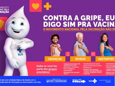 Doses contra a gripe estarão disponíveis para o público geral na semana que vem