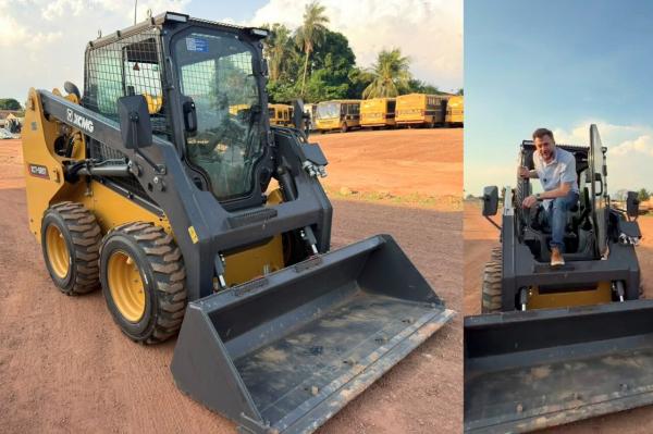 Prefeitura de Colíder compra mini carregadeira para ampliar serviços de infraestrutura e urbanismo