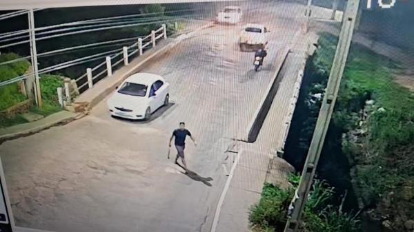 PM prende homem por danificar câmera do programa Vigia Mais MT