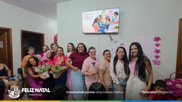 Outubro Rosa: Unidade de Saúde Natalino Matuda promove ação de prevenção e cuidado com a saúde da mulher
